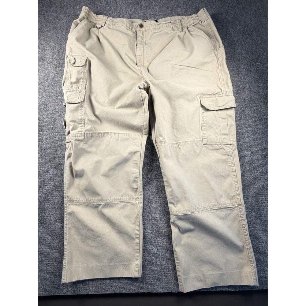 5.11 Tactical Series Mens 48 Cargo Pants 74251 Khaki Tan Cotton Utility